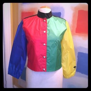 JC de Castelbajac primary-coloured Windbreaker